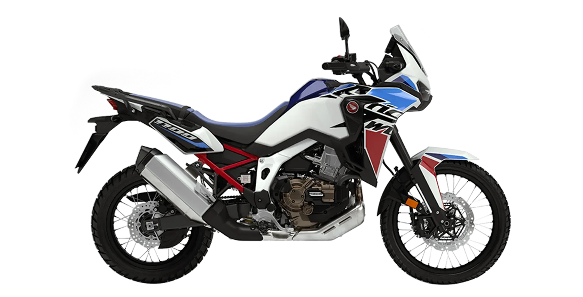 Barkbusters VPS B&W Handguards With 2-Point Mount Kit For Honda CRF1100L Africa Twin / DCT (2020-2025)
